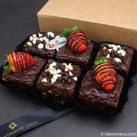 Classic Chocolate Brownies Pack 6pcs